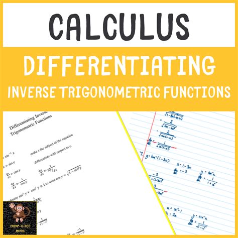 Image result for Derivative of Inverse Sin Functions Problems