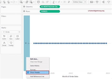Interactive Tableau Timeline Chart に対する画像結果