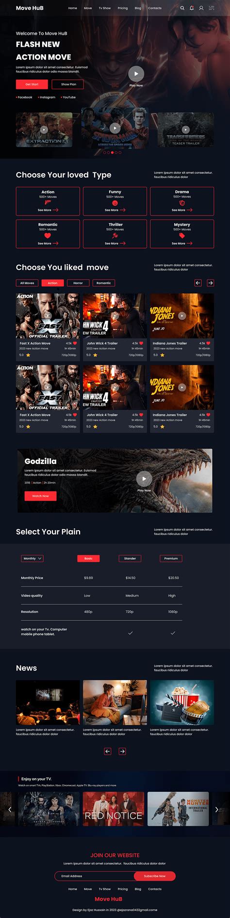 Image result for Live Streaming Page HTML CSS Responsive