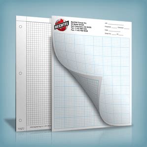 Image result for Custom Graph Paper Notepads
