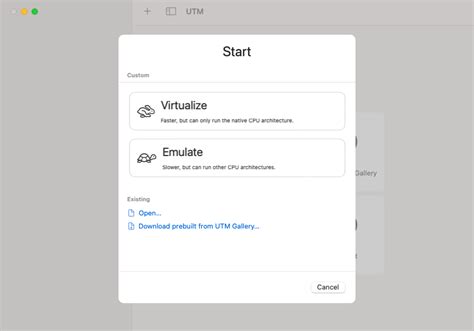 Image result for Create a New Linux Virtual Machine in UTM