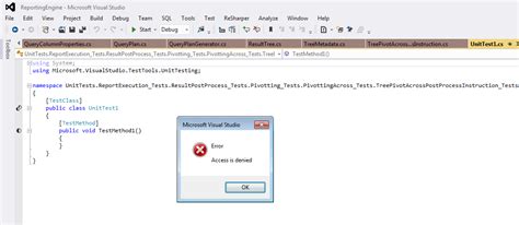 Image result for Visual Studio Error Box