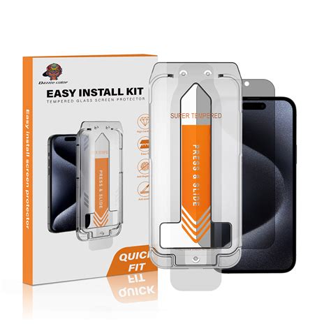 iPhone 12 Pro Max Screen Guard with Installing Kit に対する画像結果