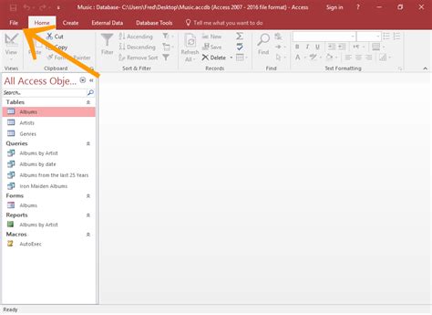 Image result for Save Database Files in MS Access
