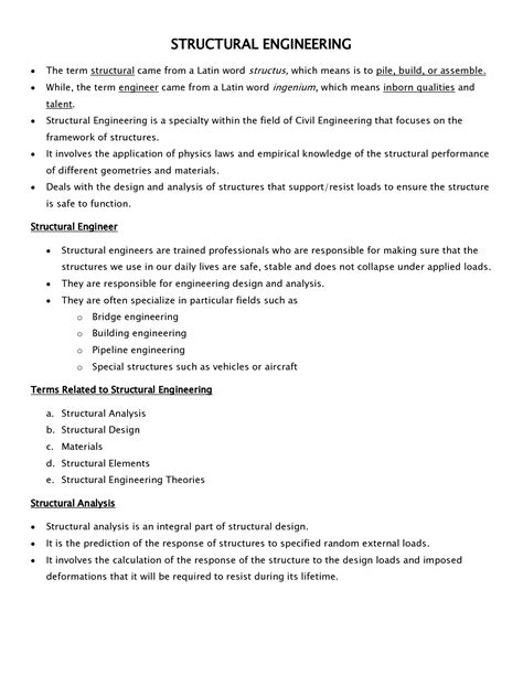 Image result for Note Taking Structure Engineering