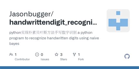 Image result for GitHub Python Hand Writing