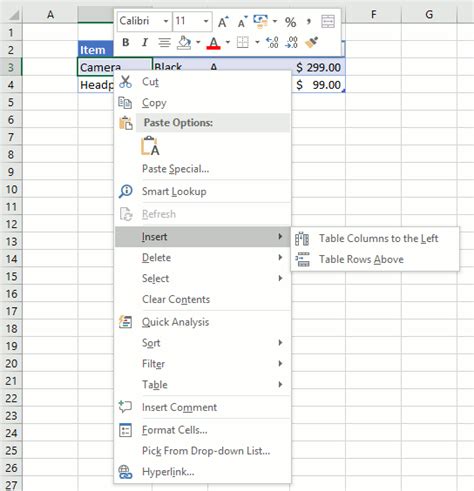 Image result for How to Get Function Less Tables From a Function Table On Excel
