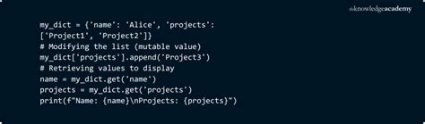 תוצאת תמונה עבור Python Dictionary Syntax