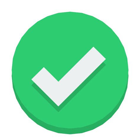 Toradh íomhá ar Check Vector SVG Sign