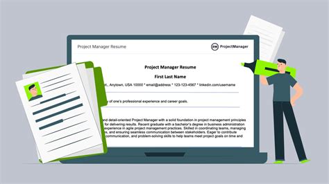 Project Manager Bio Examples に対する画像結果