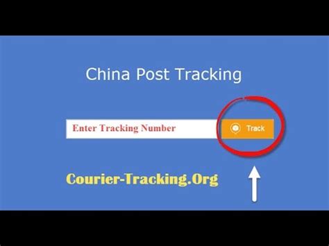 Toradh íomhá ar China Post Tracking Number Format