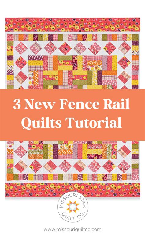 Image result for Fancy Fence Rail Quilt Pattern
