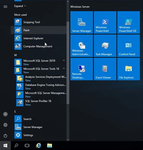 Toradh íomhá ar SQL Server Management Studio 18