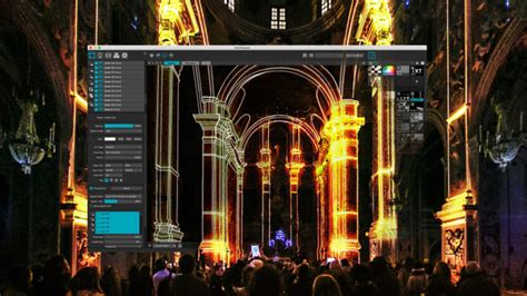 MadMapper 3D Model Mapping に対する画像結果