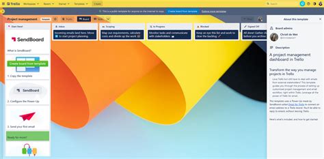 Project management board