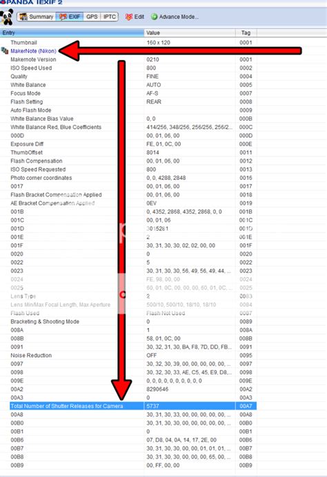 Image result for Shutter Count Nikon D700