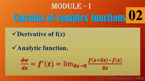 Image result for Complex Differentiation of a Function