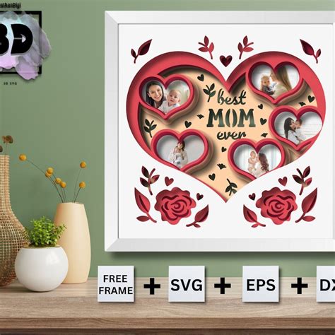 Image result for Mum Text Shadow Box Tutorial