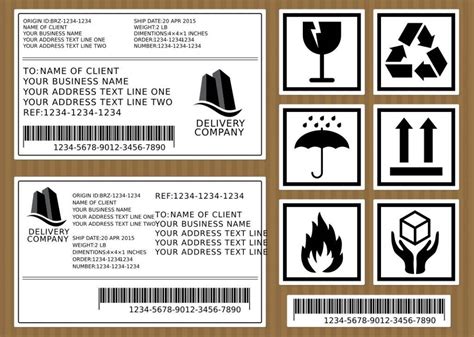 Image result for Barcode Shipping Labels