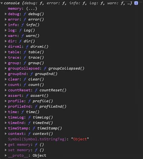 Toradh íomhá ar Console.log JavaScript