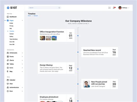 Image result for Detailed Timeline Design