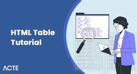 Image result for Make a Table in HTML Advanced Tutorial