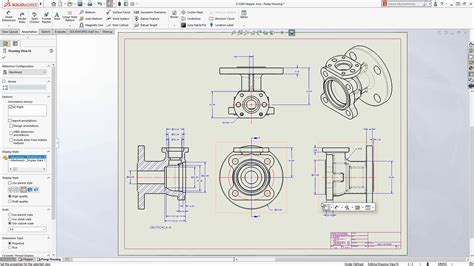 Image result for Solid Work Drawing Dimention