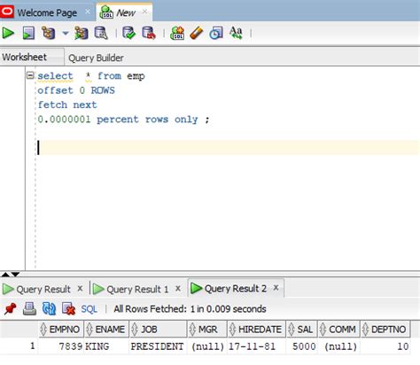 How to Pin Each Query Output in Oracle DB-साठीचा प्रतिमा निकाल