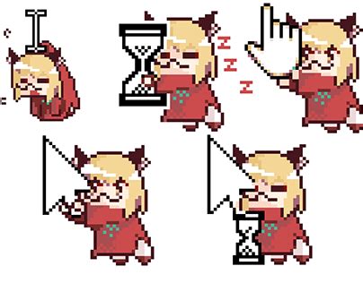 Image result for Anime Mouse Cursor Set