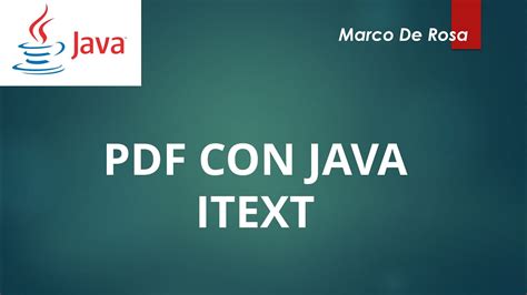 iText PDF Java に対する画像結果