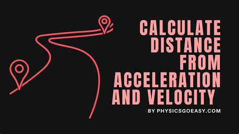 Image result for How Do You Find Distance with Acceleration
