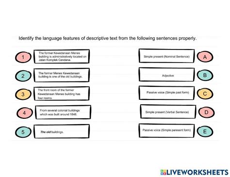 Image result for Language Features of Descriptive Text