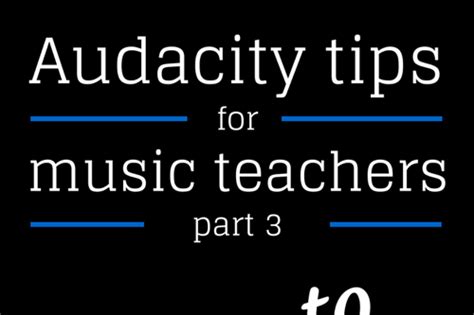 Toradh íomhá ar Audacity Tips