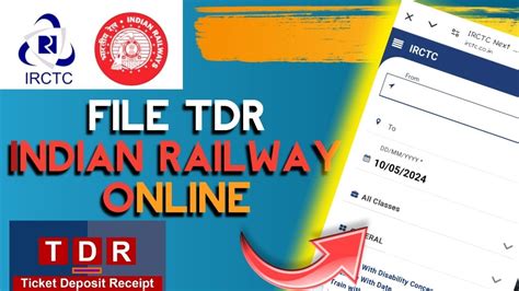 File TDR IRCTC-এর ছবি ফলাফল