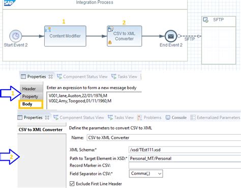 Image result for CSV to XML Converter in SAP CPI
