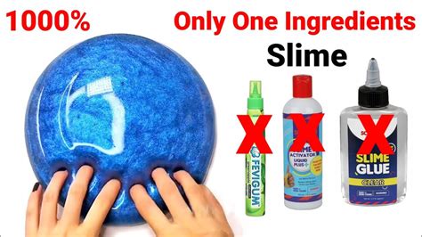 Image result for How to Make Slime with Only 1 Ingredient