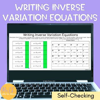 Image result for Teaching Inverse Variation
