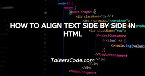 Text Alignment Output in HTML Code に対する画像結果