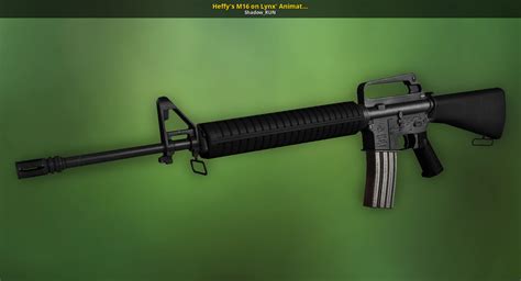 Toradh íomhá ar M16 Mod