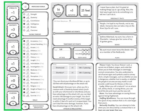 Image result for Stats 5E Modifiers