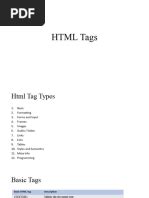 Image result for HTML Tags PDF Download