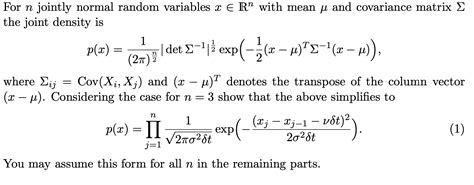 Toradh íomhá ar Jointly Normal Random Variables