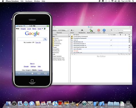 Toradh íomhá ar iOS 6 Emulator PC
