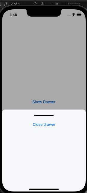 Image result for Bottom Drawer React Native Paper