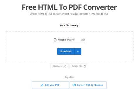 Image result for HTML PDF Download Free