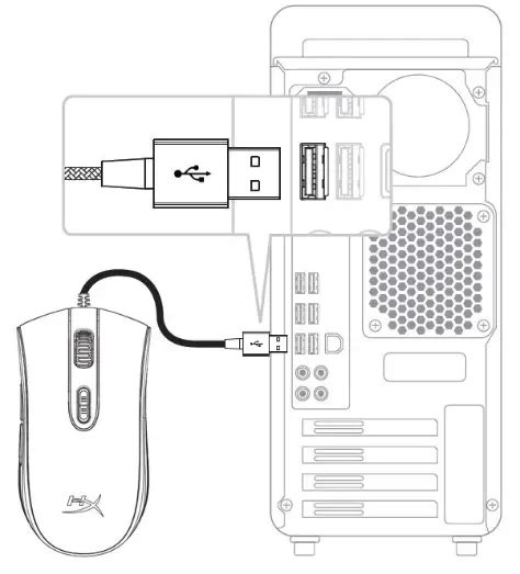 USB Mouse Installation に対する画像結果