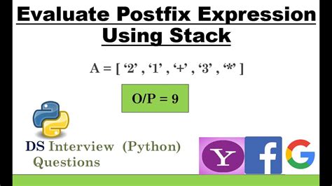 Image result for Evaluation of Postfix Using Stack