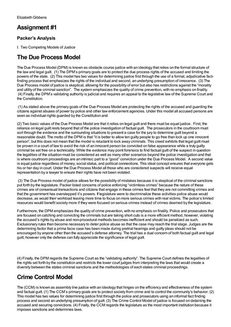 Image result for Due Process Model