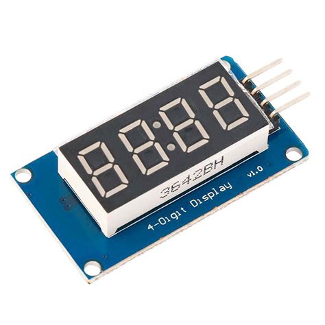 Image result for 4 Digit 7-Segment Display Counter