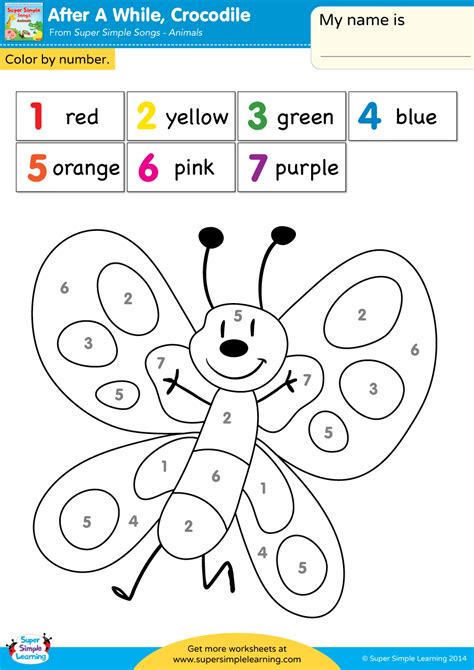 Image result for Coloring Numbers Worksheet